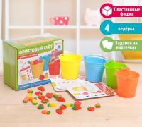 <h4>Комплектация</h4><ul><li>24 фигурки (резиновые): 2 × 1 × 0,5 см.</li><li>Ведёрко (пластик): 6,5 × 5,5 × 5 см.</li></ul> <br>